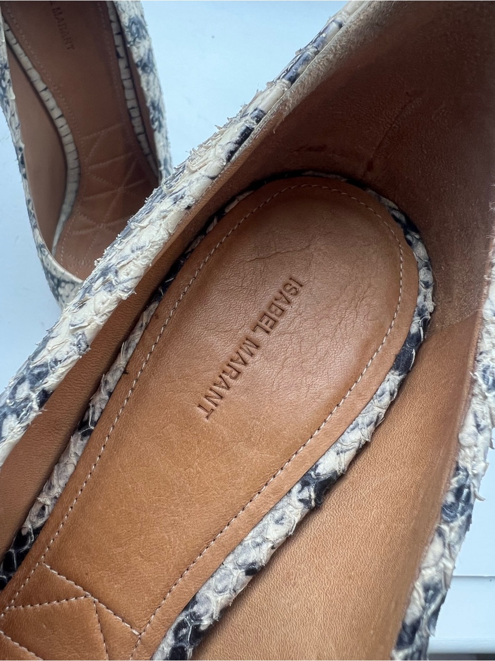Isabel Marant Python Heels - Picture 5 of 8